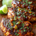 Crockpot Pineapple BBQ Chicken