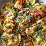 Garlic Butter Lobster Ravioli