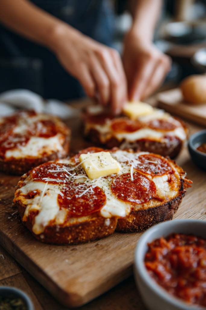 Pizza Grilled Cheese